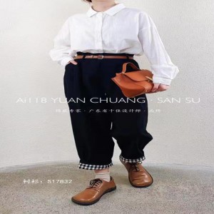 Χαλαρός σχεδιασμός Minimalist Stilish Τυχαίο συμπαγές χρώμα Striped ελεγμένο υπερμεγέθη προσαρμοσμένο 17832 Loose Shirt