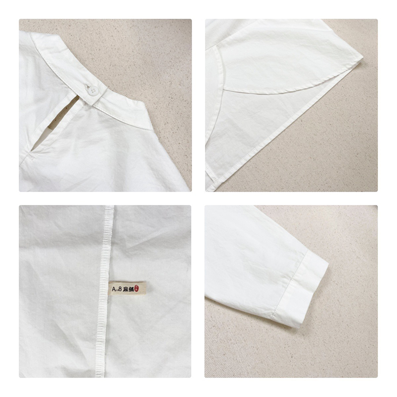 Χαλαρός σχεδιασμός Minimalist Stylist Casual Solid color Striped ελεγμένο υπερμεγέθη προσαρμοσμένο 17731 Loose Shirt