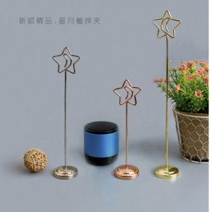 TMJ PP-540 εμπορικό υψηλής ποιότητας δημιουργικό συνδετήρα από ανοξείδωτο χάλυβα κατακόρυφο κλιπ επιτραπέζιων καρτών τιμή τρυβλίου ...