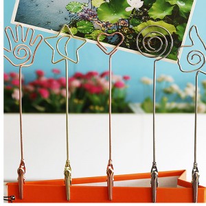 TMJ PP-543 Μικρή ετικέτα επιφάνειας εργασίας Stand Signer Gold Brused Stainless Steel Sign Signer