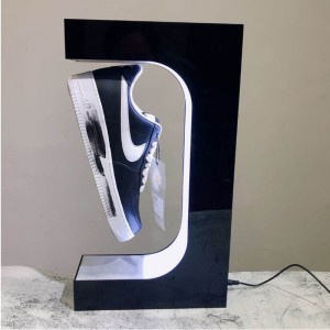 TMJ-547 προσαρμοσμένα μαγνητικά υποδήματα ανάρτησης απεικόνιση Stand Magnetic levation shoe displayer