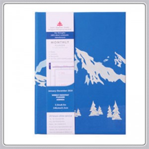 New Arrival Leather Cover Μηνιαίο Planner Notepad