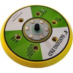 Παρεχόμενο εργοστασιακό εφεδρικό δίσκο ελαστικού δίσκου 125 mm 5 ίντσας ελαστικό στήριξης 150 mm M14 Pneumatic Air Sander Sanding Pad