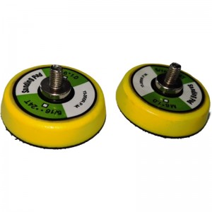 Polyουρεθan PU Abrasive Sanding Pad Απόλυτα εξισορροπημένο Pad Backing With Hook Loop Backing for Orbital Sander