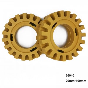 4 Inch Rubber Razer Wheel Vinyl Stripe Addesive Tape Graphics Off Sticker Exposal for Signs Glass Boat Car Windows