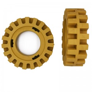 4 Inch Rubber Razer Wheel Vinyl Stripe Addesive Tape Graphics Off Sticker Exposal for Signs Glass Boat Car Windows