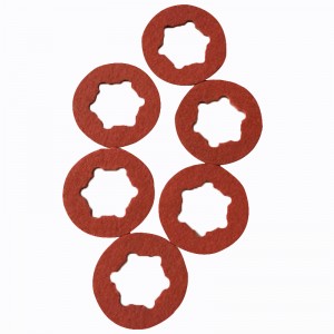 Υψηλής θερμοκρασίας στρογγυλό γρήγορο χαρτί, κόκκινο πυρίμαχο, γρήγορο χαρτί, ηλεκτρικό μονωτικό χαρτί