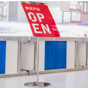 TMJ PP-557 Φτηνές εξωτερικές αφίσες Roll Up Banner Πλαίσιο διαφήμισης