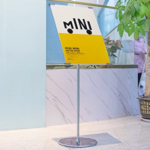 TMJ PP-557 Φτηνές εξωτερικές αφίσες Roll Up Banner Πλαίσιο διαφήμισης