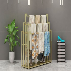 TMJ PP-564 Κίνα κατασκευαστής χονδρική προσαρμόσιμη σχεδίαση ροζ χρυσό ράφι ρούχων