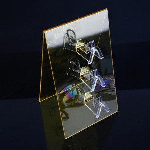 TMJ PP-575 OEM Προσαρμοσμένο ράφι οθόνης ακρυλικών γυαλιών δαπέδου