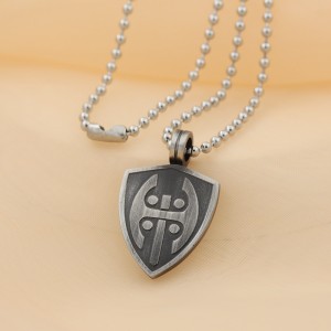 Χονδρικό κολιέ από ανοξείδωτο ατσάλι μενταγιόν Ιταλίας