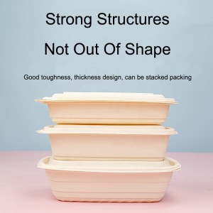 Βιοδιασπώμενη συσκευασία ταχείας συσκευασίας καλαμποκιού και αμύλου για τρόφιμα