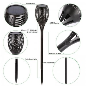 Ηλιακά φώτα φλόγας