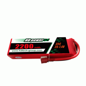 Μπαταρία HD POWER 2200mAh 35C 2S 7.4V