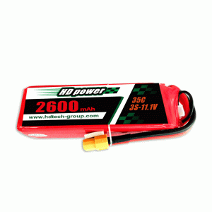 HDPOWER 2600mAh 35C 3S 11.1V μπαταρία λιπο