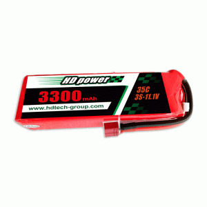 Μπαταρία HD POWER 3300mAh 35C 3S 11.1V