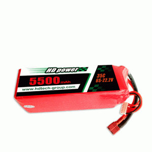 Μπαταρία HD POWER 5500mAh 35C 6S 22.2V