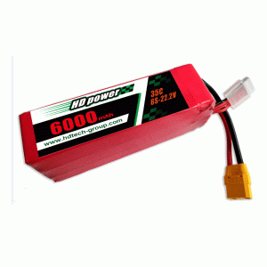 HDPOWER 6000mAh 35C 6S 22,2V μπαταρία λιπο