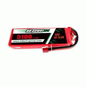 HD POWER 510mAh 45C 4S 14.8V λιποσυσσωρευτής