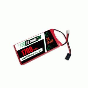 Μπαταρία HD POWER 1700mAh 20C 2S 6.6V LiFe για δέκτη και πομπό