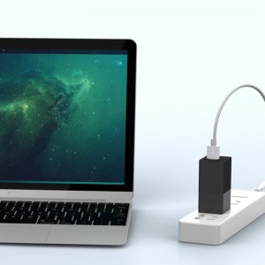 Φορτιστής 65W PD Φορτιστής GaN Tech 2-Port Fast