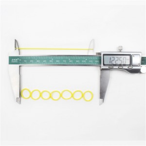 Εργοστασιακό άμεσο εφάπαξ χρώμα μικρού μεγέθους λαστιχένια ταινία μπουκέτο καλώδιο δεδομένων λουράκι υψηλής ελαστικότητας και ...