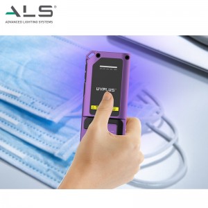 Ευφυής αυτοματοποιημένος απολυμαντικός UVC με φακό