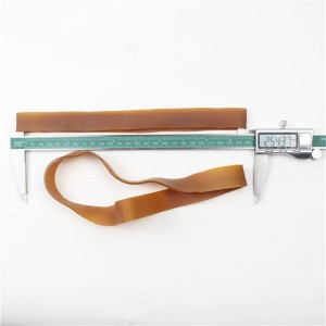 Προσαρμόσιμος μεγάλος, μακρυμένος και διευρυμένος επίπεδος λαστιχένιος ιμάντας με αντοχή στην τριβή και βιομηχανική λαστιχένια...