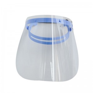 0,25 mm Anti Splash Reusable Dental Visor Clear Clear Adjustable Face Shield προς πώληση