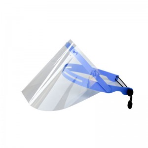 0,25 mm Anti Splash Reusable Dental Visor Clear Clear Adjustable Face Shield προς πώληση