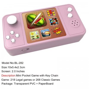 8Bit BL- 282 LCD Handhold Game