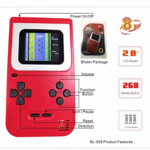8Bit BL- 508 2 LCD Handhold Game