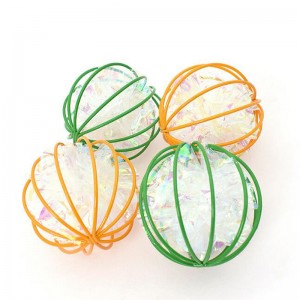 Hollow έξω πολύχρωμη μπάλα σιδερένια μπάλα