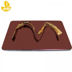 Ανοξείδωτο πάνελ καθρέφτη αριθ. 4