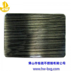 Χρώμα από ανοξείδωτο χάλυβα σύρμα ετικέτα αριθ. 8