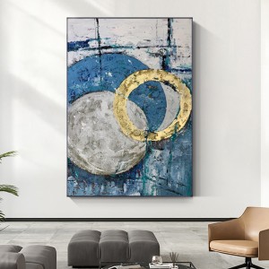 Νέος σχεδιασμός 100% ζωγραφισμένα στο χέρι εικόνα καμβά τέχνης για διακόσμηση δωματίου αφηρημένη vintage ελαιογραφία