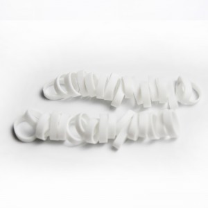 Εργοστάσιο Προσαρμοσμένη χονδρική Λευκή Υψηλή Ελαστικότητα Αντιγάτ