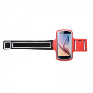 Τρέξιμο αθλητικών γυμναστικής κινητό τηλέφωνο τσάντα βραχίονα τηλεφώνου με ζώνη ζώνης για το τρέξιμο