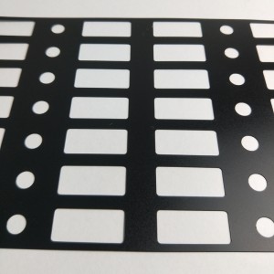 0,25 μονωτικό φύλλο φλόγας επιβραδυντικό PC φλάντζα μαύρο εύκολο στην εξάρτηση επεξεργασίας χονδρικής