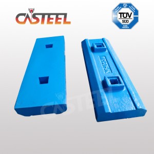 Υψηλό χρωμίου, Martensite με κεραμικό blow Bar για Kleemann MR110, MR122, Crusher Rement Mr130