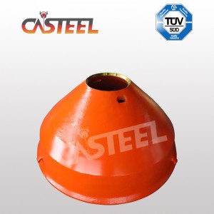 HP500 Cone Crusher Wear Parts, Concave και Mantle