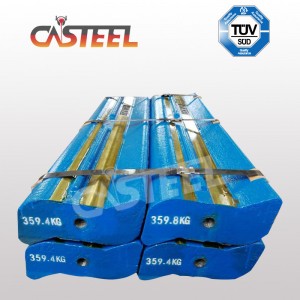 McColsky I54 Υψηλή μπάρα χρωμίου με κεραμικά ένθετα