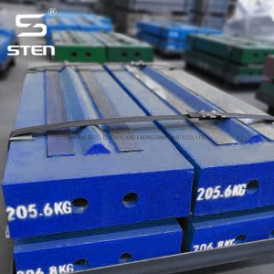 McColsky I54 Υψηλή μπάρα χρωμίου με κεραμικά ένθετα