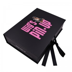 Μικρές δέσμες συσκευασίας Τσάντες επέκτασης συσκευασίας με σατέν ανθρώπινα ύφανση μαλλιών κουτί αποθήκευσης δώρων με κορδέλα κ...