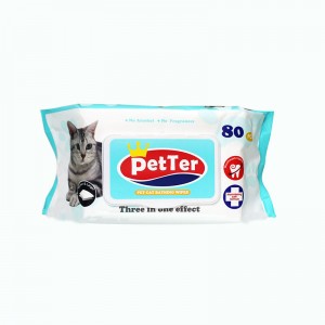 PET DEODORIZING WIPES PT-028