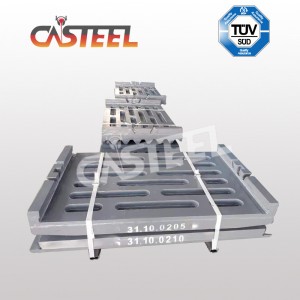 Terex Finlay J-1160 Mobile Crusher μέρη, Jawface σταθερή και ταλάντευση