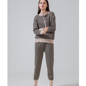 Μοντέρνο τάση αναψυχής All-match Qianbird-τύπου πλεκτό κοστούμι δύο τεμαχίων 68015#