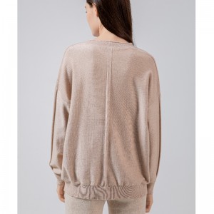 Μοντέρνα τάση casual joker Ίδρυμα πλεκτό μικρό u κολάρο ενιαία κορυφή 68035#