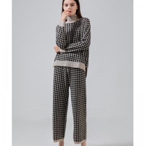 Μοντέρνο περιστασιακό τζόκερ πλεκτό Qianbird-σοβαρό κοστούμι δύο τεμαχίων 69002#